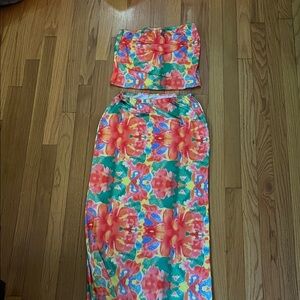 Floral Two-Piece Set